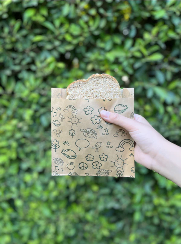 Eco-Friendly Paper Sandwich Bags – Kids Edition